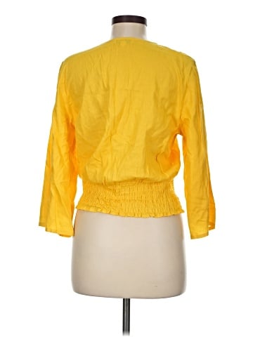 Calligraphie 3/4 Sleeve Blouse (view 2)