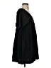 Unbranded Solid Black Casual Dress Size S - photo 4