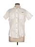 Columbia Ivory Short Sleeve Blouse Size L - photo 1