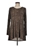 Intro Brown Long Sleeve Blouse Size M - photo 1