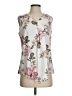 Unbranded 100% Polyester Ivory Sleeveless Blouse Size S - photo 1
