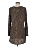 Intro Brown Long Sleeve Blouse Size M - photo 2