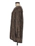 Intro Brown Long Sleeve Blouse Size M - photo 5