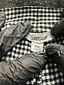 Garage Houndstooth Gray Casual Pants Size S - photo 7