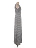 Studio M Stripes Gray Casual Dress Size M - photo 4
