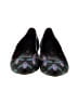 Nine West Print Black Flats Size 8 1/2 - photo 2