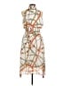 Alexia Admor Graphic Ivory Cocktail Dress Size M - photo 1
