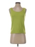 St. John Green Sleeveless Top Size P (petite) - photo 1