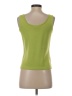 St. John Green Sleeveless Top Size P (petite) - photo 2