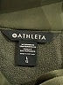 Athleta 100% Polyester Solid Green Jacket Size L - photo 6
