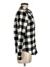 Maurices Checkered-gingham Black Long Sleeve Button-Down Shirt Size M - photo 4
