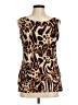MSK Brown Sleeveless Top Size M (estimated) - photo 1