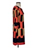 En Focus Studio Graphic Orange Casual Dress Size 4 - photo 4