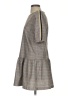 Ginger 100% Polyester Plaid Gray Casual Dress Size XS - photo 5