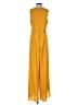 premier amour Solid Yellow Jumpsuit Size 2 - photo 2