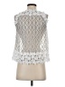 Daisy Fuentes 100% Nylon White Sleeveless Blouse Size XS - photo 2