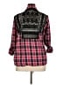 Democracy 100% Cotton Plaid Red 3/4 Sleeve Button-Down Shirt Size 1X - photo 2