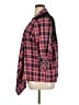 Democracy 100% Cotton Plaid Red 3/4 Sleeve Button-Down Shirt Size 1X - photo 5