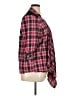 Democracy 100% Cotton Plaid Red 3/4 Sleeve Button-Down Shirt Size 1X - photo 4