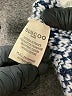 Suncoo Chevron-herringbone Blue Pullover Sweater Size XS - photo 8