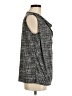 Halston Gray Sleeveless Blouse Size M - photo 4