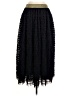 Boden 100% Polyester Blue Black Formal Skirt Size 8 - photo 2