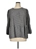 Primark Houndstooth Gray 3/4 Sleeve Blouse Size 16 - photo 1