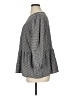 Primark Houndstooth Gray 3/4 Sleeve Blouse Size 16 - photo 5