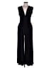 Cider Solid Black Jumpsuit Size L - photo 1