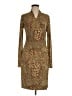 Norma Kamali Animal Print Brown Cocktail Dress Size M - photo 1