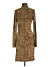 Norma Kamali Animal Print Brown Cocktail Dress Size M - photo 2
