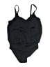 Lands' End Solid Black One Piece Swimsuit Size 8 - photo 1