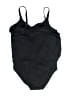Lands' End Solid Black One Piece Swimsuit Size 8 - photo 2