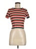 Caution to the Wind Orange Short Sleeve Top Size M - photo 1