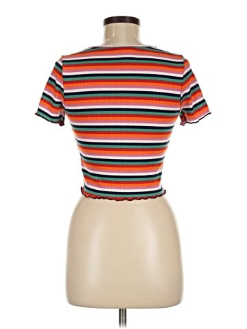 Caution to the Wind Short Sleeve Top (view 2)