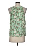 Danielle K. Studios 100% Rayon Green Sleeveless Blouse Size S - photo 2