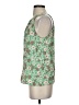 Danielle K. Studios 100% Rayon Green Sleeveless Blouse Size S - photo 5