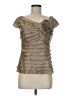 Victor Costa Tan Sleeveless Top Size 8 - photo 1