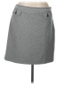 Ann Taylor LOFT Houndstooth Gray Formal Skirt Size 10 - photo 1