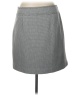 Ann Taylor LOFT Houndstooth Gray Formal Skirt Size 10 - photo 2