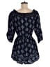 Hollister 100% Viscose Paisley Blue Romper Size M - photo 2