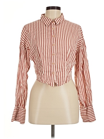 Free People Long Sleeve Button-Down Shirt (view 1)
