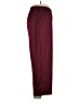 Emery Rose Solid Burgundy Casual Pants Size 0XL - photo 4