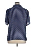 Carolina Belle Print Blue Short Sleeve Button-Down Shirt Size XL - photo 2