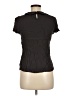 Boden 100% Viscose Black Short Sleeve Blouse Size 6 - photo 2