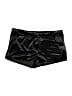 PrettyLittleThing Metallic Black Shorts Size 10 - photo 1