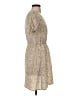 Reformation Floral Tan Casual Dress Size S (estimated) - photo 4