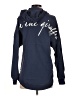 Spirit Jersey 100% Cotton Animal Print Blue Pullover Hoodie Size XS - photo 2