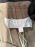 Strawberry 100% Linen Brown Linen Pants Size S - photo 4