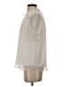 Tamara H. Polka Dots Ivory Short Sleeve Blouse Size S - photo 5